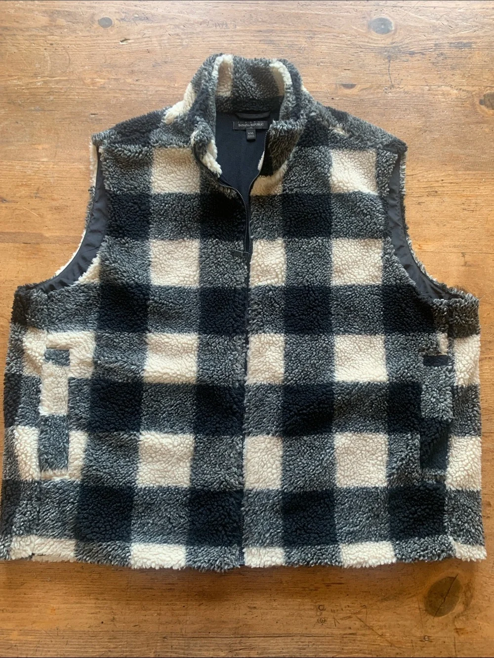 Banana Republic plush sherpa